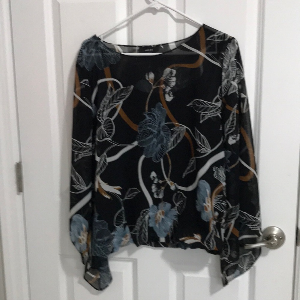 Alfani print blouse size XL